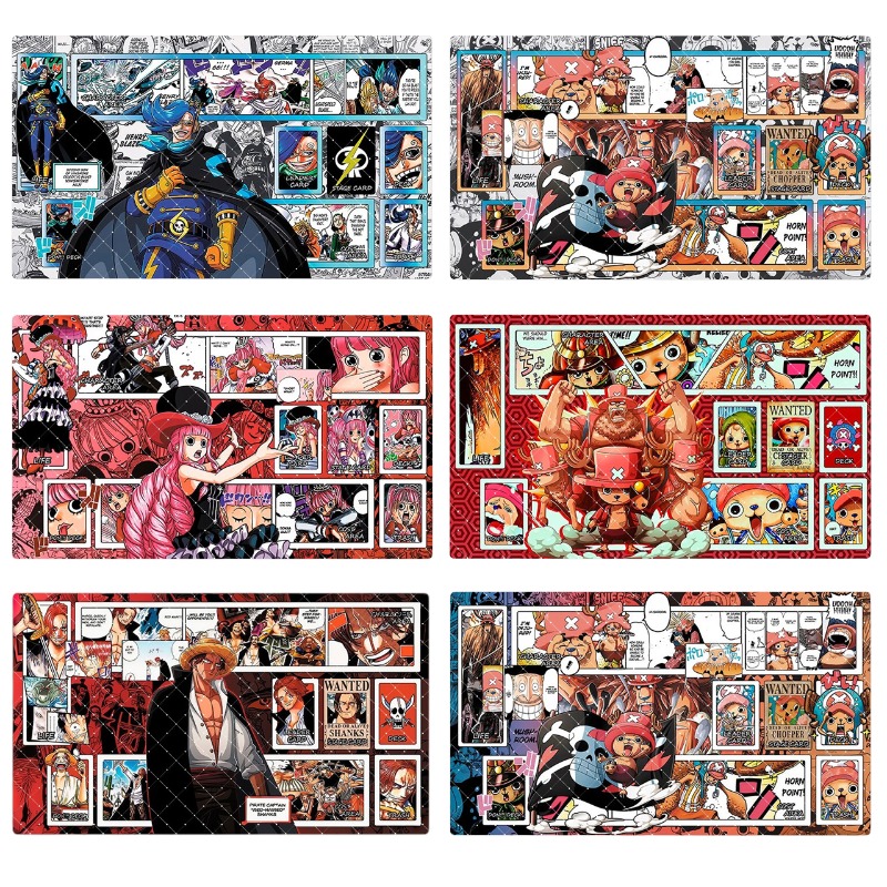 Board Game China - 600x350mm ワンピース シャンクス ペローナ トレーディングカード プレイマット