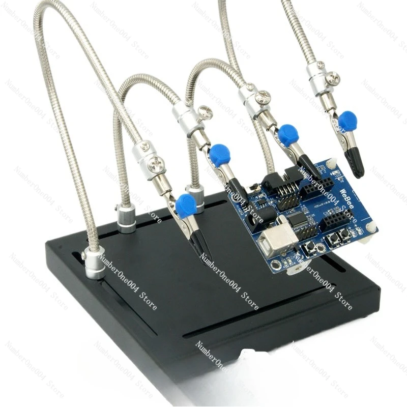 Board Game Youtube - ワニ口クリップ サーペンタインチューブ 電子機器製造修理 回路基板修理 PCB ビデオゲーム固定具