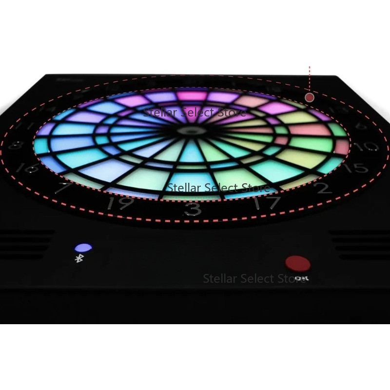 Board Game Online Free - H3L VDART オンラインLEDライト付きキッズダーツボード 室内娯楽バー ゲーム ホリデーギフト