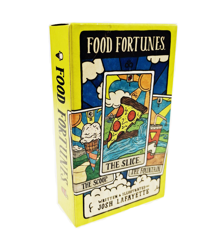 Board Game Illustrator - 78リットルの食品 & ドリンクカードの新しいタロットコレクション,食べ物,遊牧民,秘密のボードゲームの画像,占い