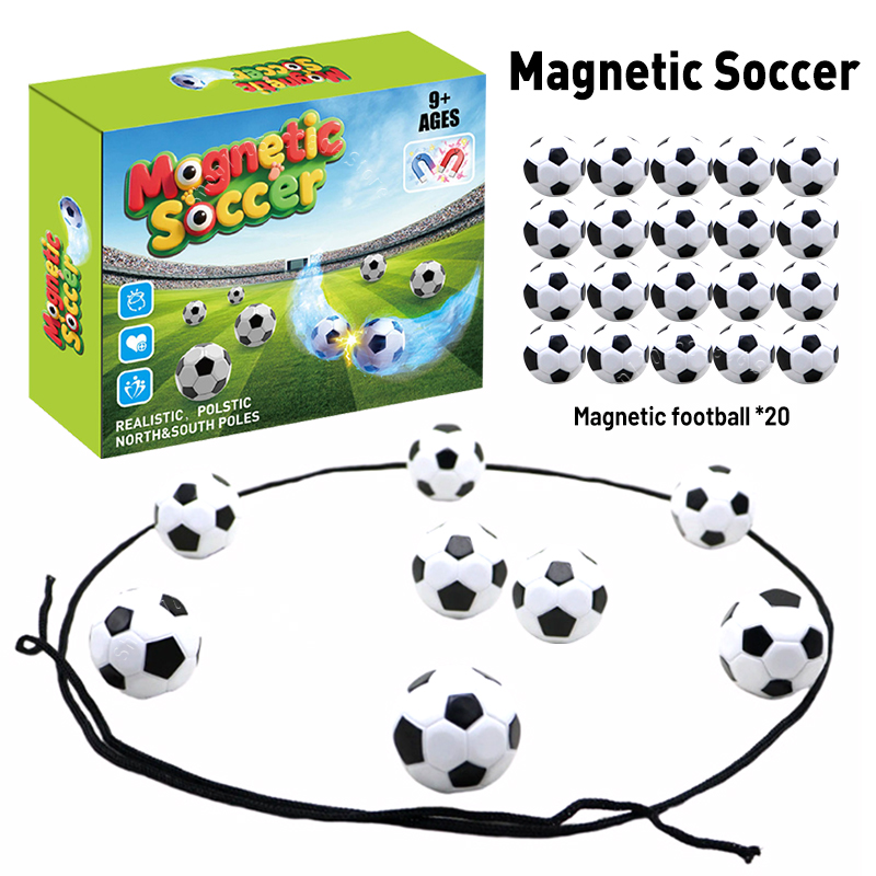 Board Game Strategi - 磁気サッカーテーブルゲーム子供用知育玩具親子インタラクティブ磁気ボード戦略バトルサッカーテーブル
