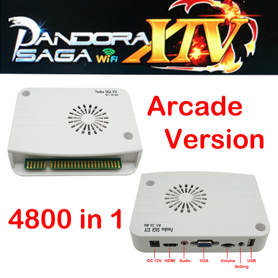 Board Game Online Free - 3Dパンドラサガボックス14 4800 in 1 WifiアーケードPCB基板 オンラインダウンロード対応