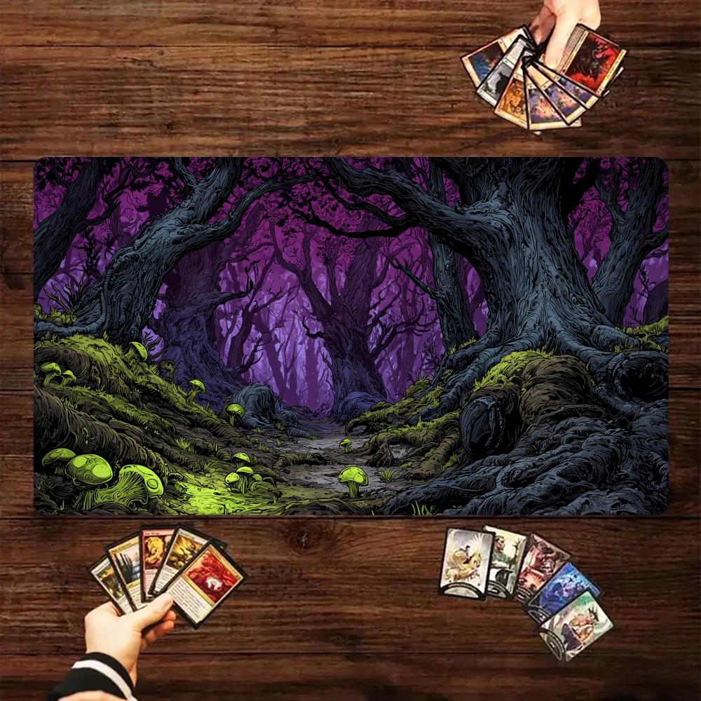魅惑の霧の森マジックカードバトルマット TCG プレイマット - Board Game Enchanted Forest のレビューと価格