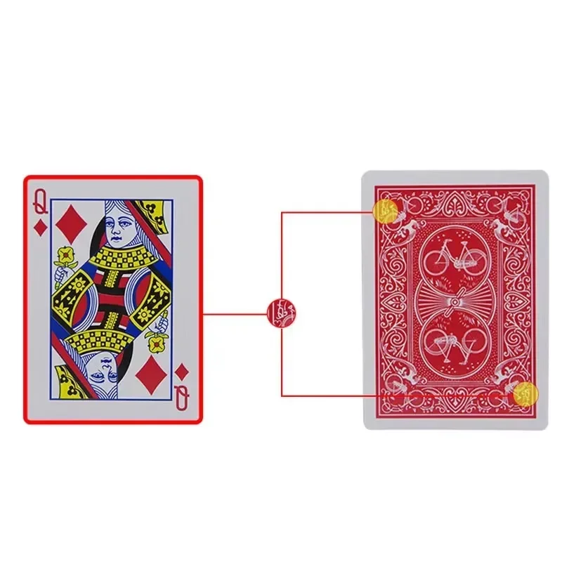 秘密マーク入りポーカーカード 透けるトランプ マジックトイ  - Board Game Ranking のレビューと価格