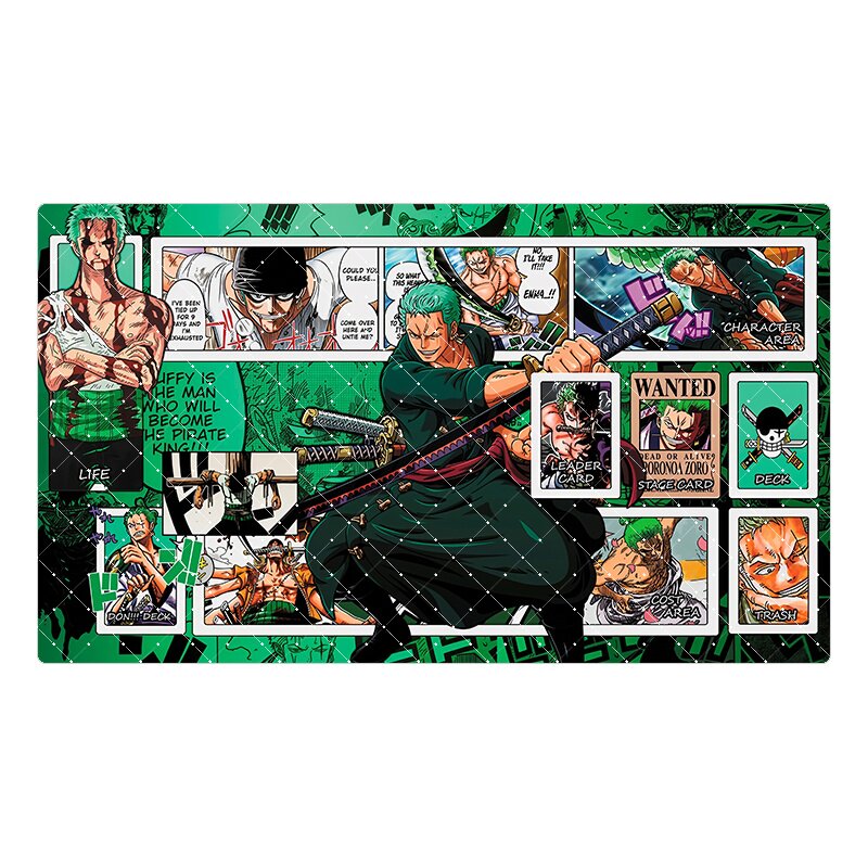 4モデル ワンピース OPCG 600x350mm ロロノア - Board Game China のレビューと価格