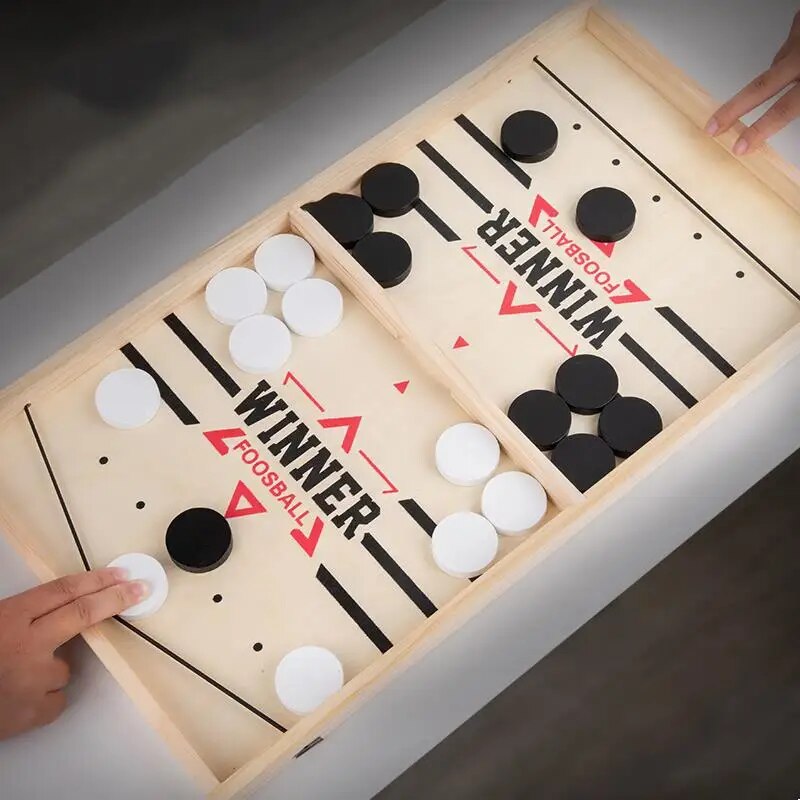 テーブルホッケーパックボードゲーム、スリングパック、高速、ス - Board Game Harmonies のレビューと価格