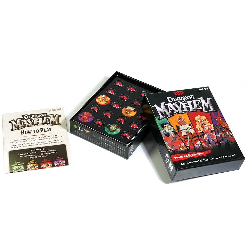 ダンジョンメイヘム ダンジョンズドラゴンズ カードゲーム 1 - Board Game Harmonies のレビューと価格