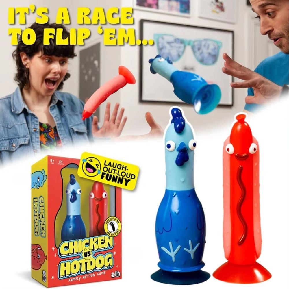 速攻戦略チキンVSホットドッグボードゲームインタラクティブ教 - Board Game Strategi のレビューと価格