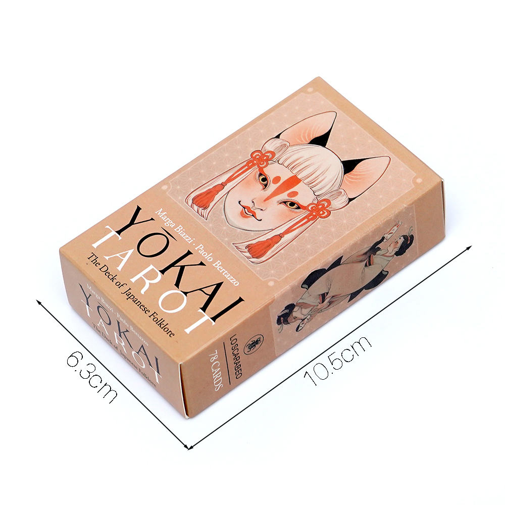 妖怪タロットデッキ 78 枚のカード 日本の民間伝承に根付い - Board Game Illustrator のレビューと価格