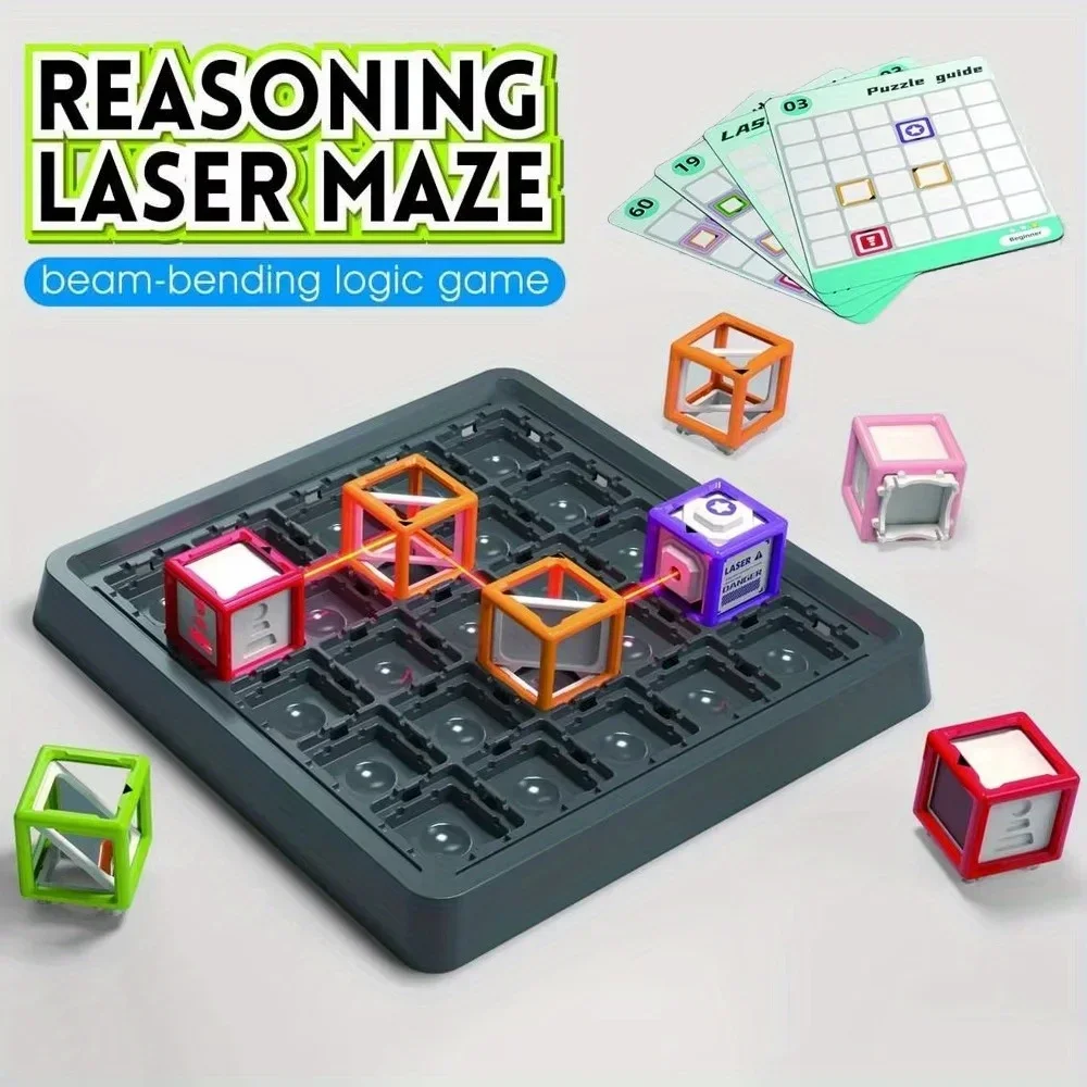 レーザーメイズスタッキング教育玩具 子供向け 60レベルチャ - Board Game Ranking のレビューと価格