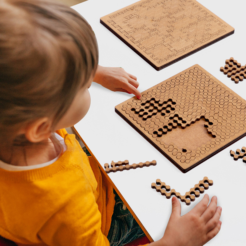 不可能な木製パズル 大人向け IQ パズル 不可能なジグソー - Board Game Ranking のレビューと価格