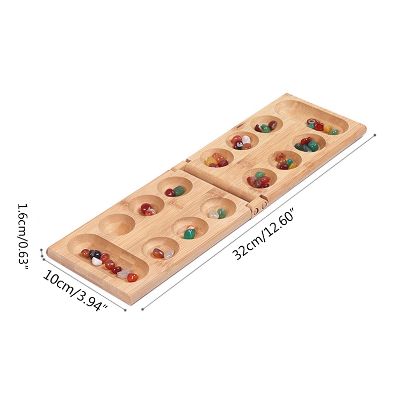 マダラ-カラフルな石、小石、折りたたみ式木製ボード、r9jd - Board Game Ranking のレビューと価格