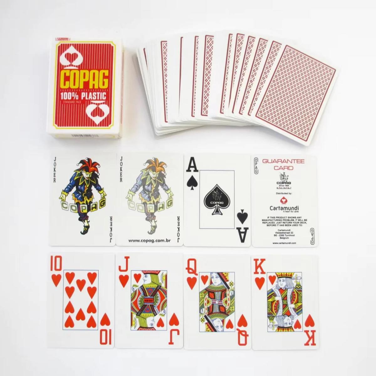 Copag ジャンボフェイス プラスチックマーク付きトランプ - Board Game Ranking のレビューと価格
