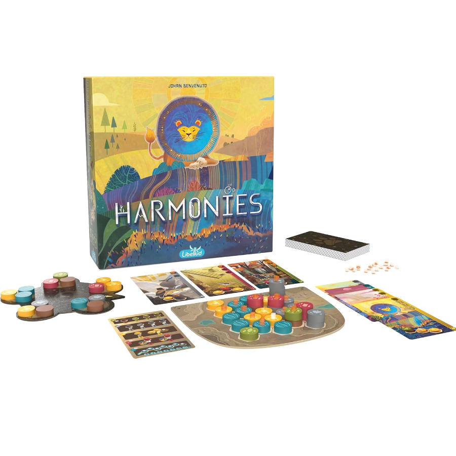 ハーモニー - ボードゲーム - 動物のための風景と生息地の - Board Game Harmonies のレビューと価格