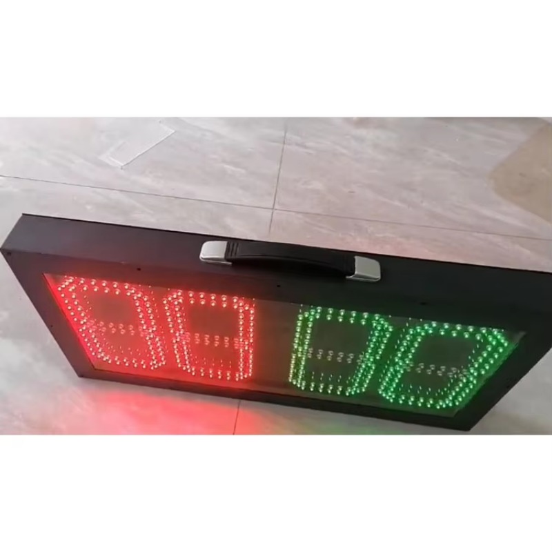4桁ポータブル両面/片面リモコン式LED電子サッカー選手交代 - Board Game Youtube のレビューと価格