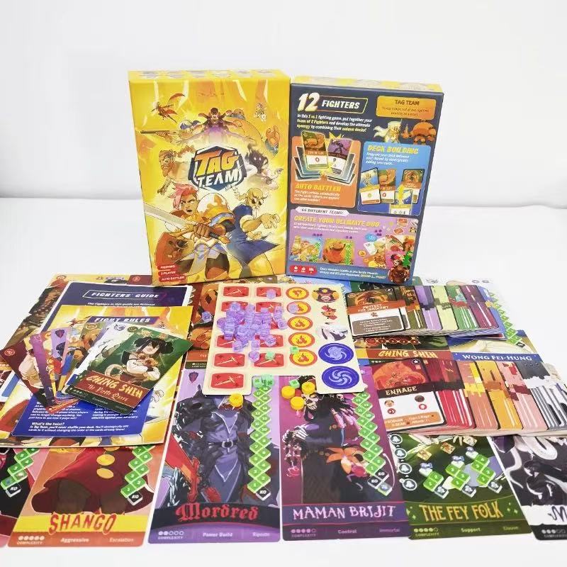 タッグチーム - カードゲーム |   速攻の対戦、驚愕のひ - Board Game Saboteur のレビューと価格